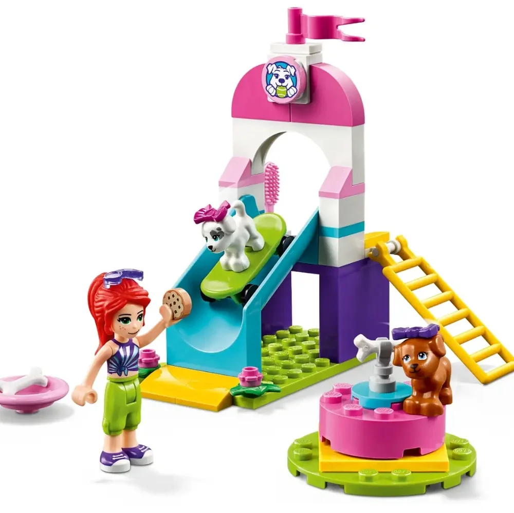 LEGO Friends Puppy Playground 41396 Retired Set Complete 57 Pieces
